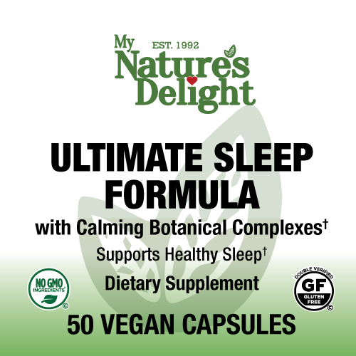 Ultimate Sleep Formula 50 Vegan Caps My Natures Delight
