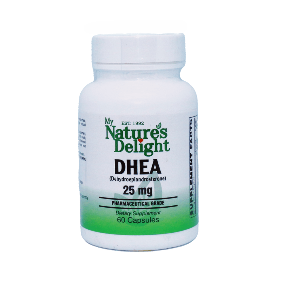 DHEA 25 MG 60 Caps My Natures Delight