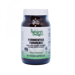 Fermented Turmeric 60 Caps Bottle