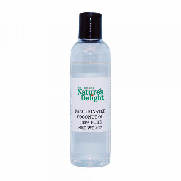Fractionated Coconut Oil 4 oz - Natural Skincare | My Nature's Delight