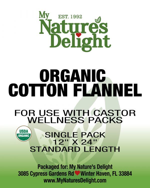 Organic Cotton Flannel - 12x24