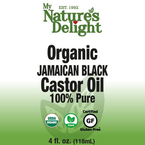 Organic Jamaican Black Castor Oil - 4 oz