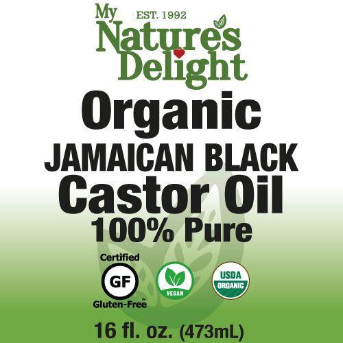 Organic Jamaican Black Castor Oil - 16 oz