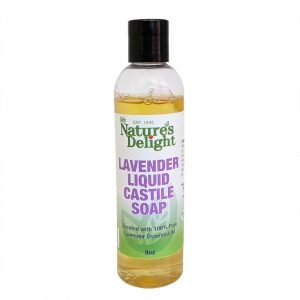 Lavender Liquid Castile Soap - 8 oz