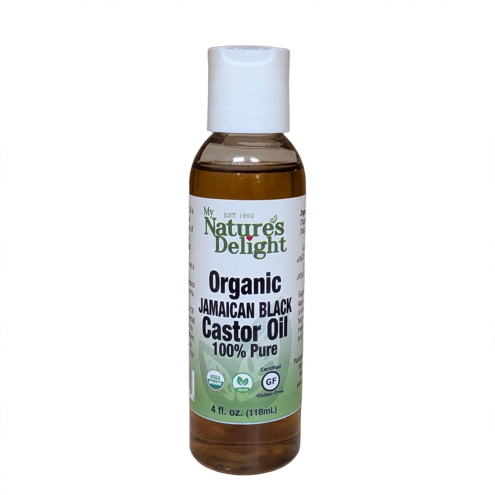 Organic Jamaican Black Castor Oil - 4 oz