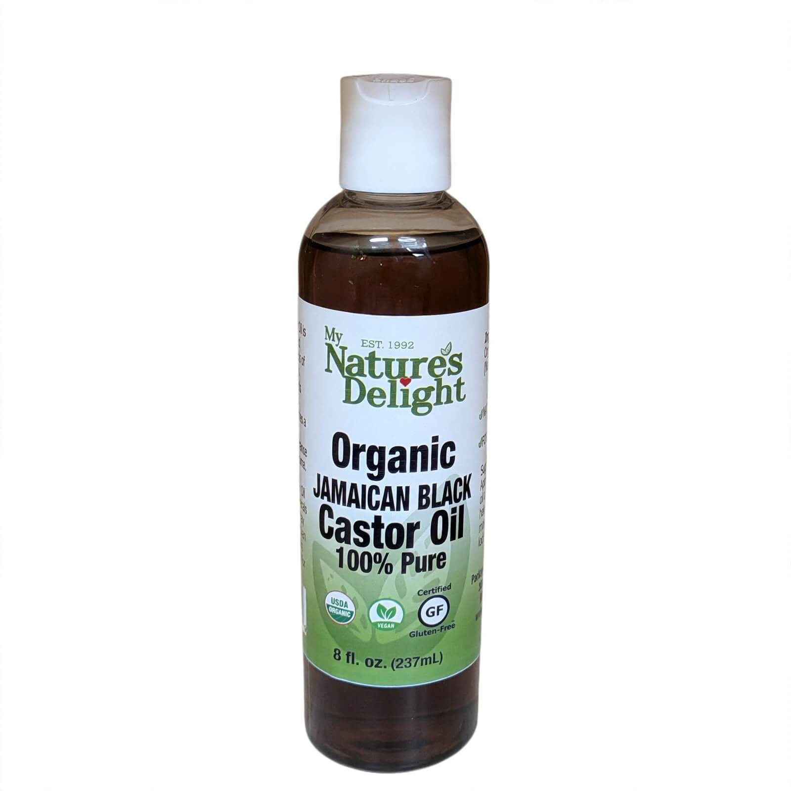 Organic Jamaican Black Castor Oil - 8 oz