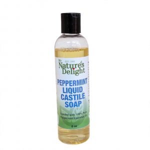Peppermint Liquid Castile Soap - 8 oz