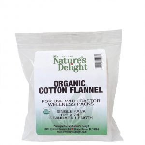 Organic Cotton Flannel - 12x24